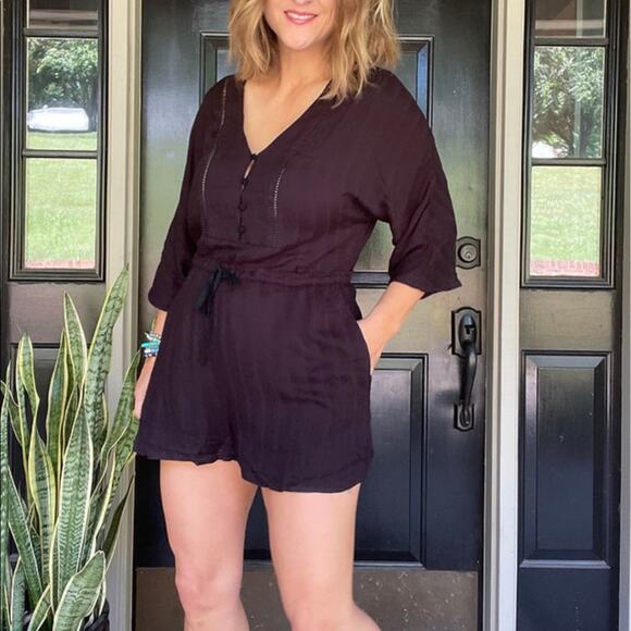 Black Romper - Picture 1 of 3